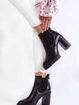 Botki Model Eldey 2247-S Black - Step in style