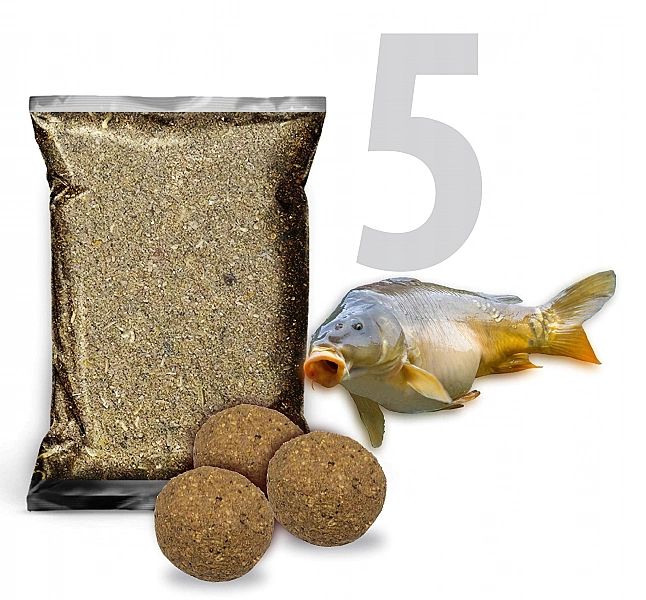 5kg WĄTROBA / KAŁAMARNICA Zanęta denna nr.3 wędkarska uniwersalna karp