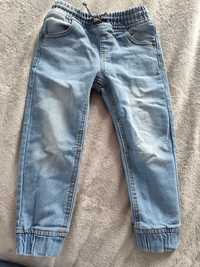 Spodnie jasny jeans rozm. 104