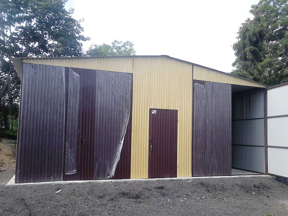 Garaż blaszak 6x5,8 Magazyn Producent Garaż blaszany 6x6 5x7 6x8 12x6