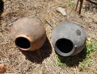 Potes pequeno talhas barro