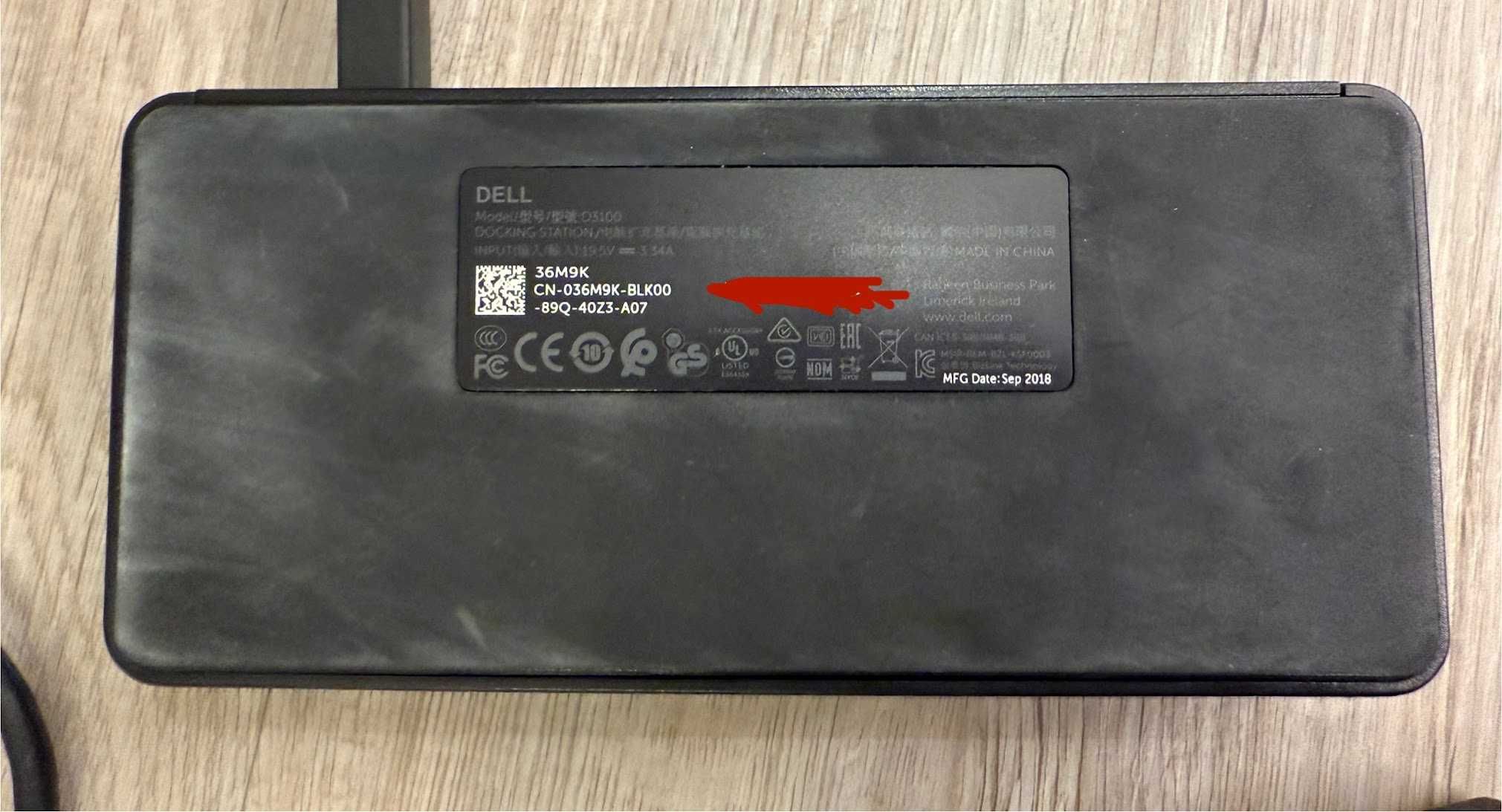 Stacja dokująca Dell D3100