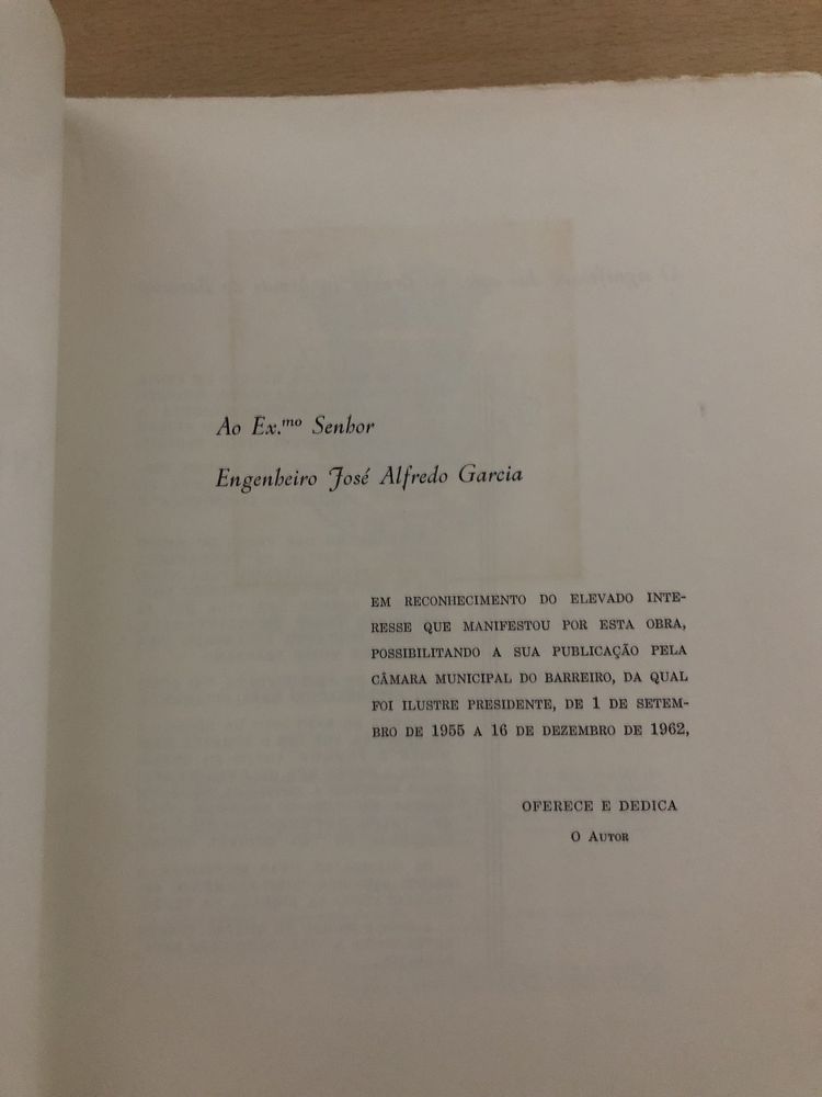 O Barreiro Antigo e Moderno - Armando da Silva Pais (1963)