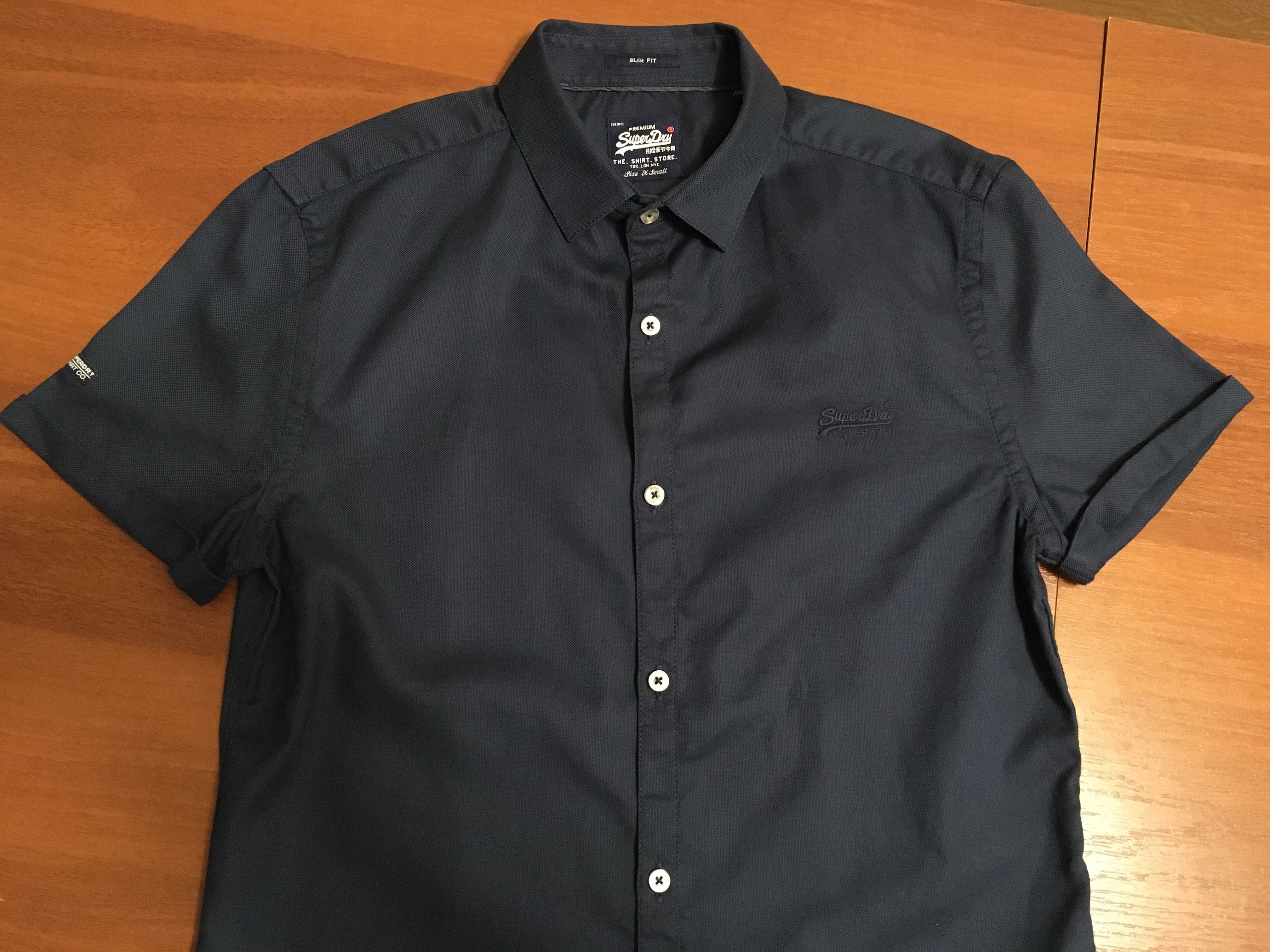 Мужская рубашка superdry оригинал s-xs