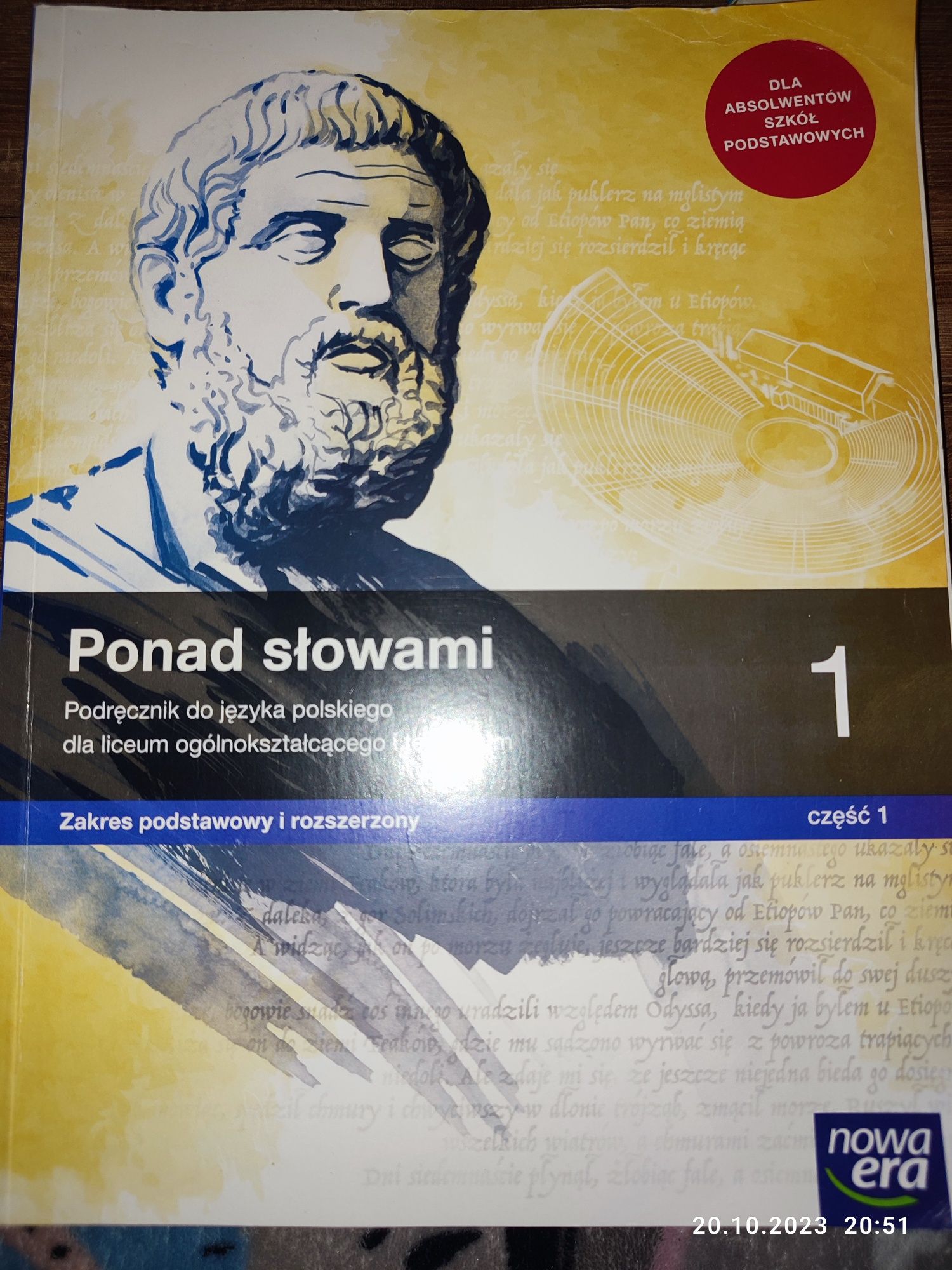 Język polski 1 Podręcznik dla liceum i technikum