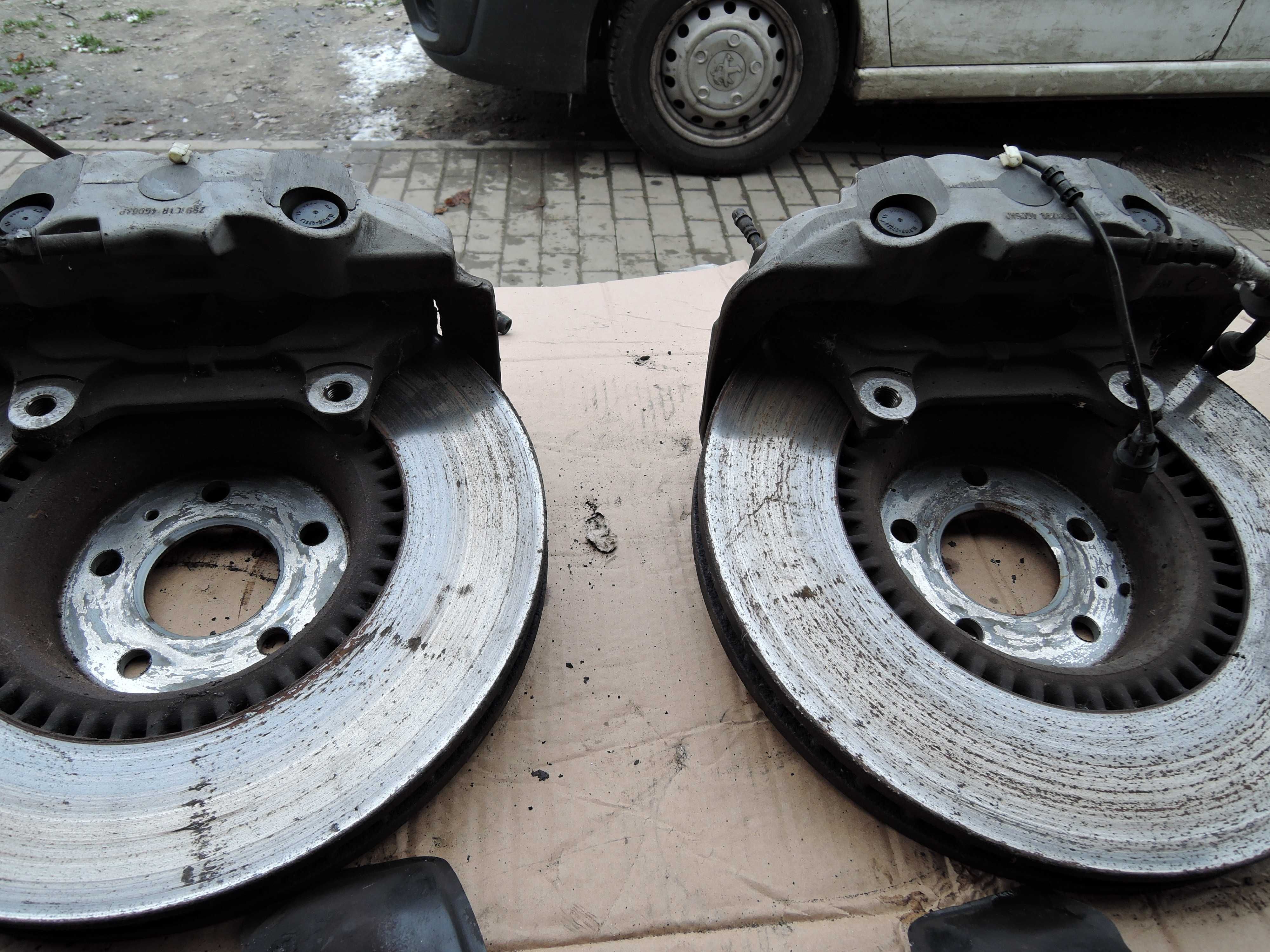 AUDI A6 C7 4G A7 Zaciski Przód Tarcze 356MM S4 B8 SQ5 komplet