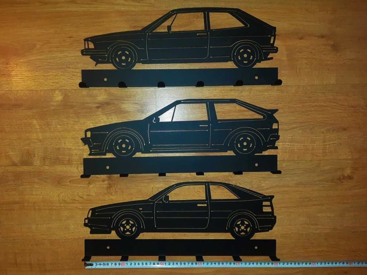 Wieszak ścienny VW Corrado, stalowy, 50cm, solidny