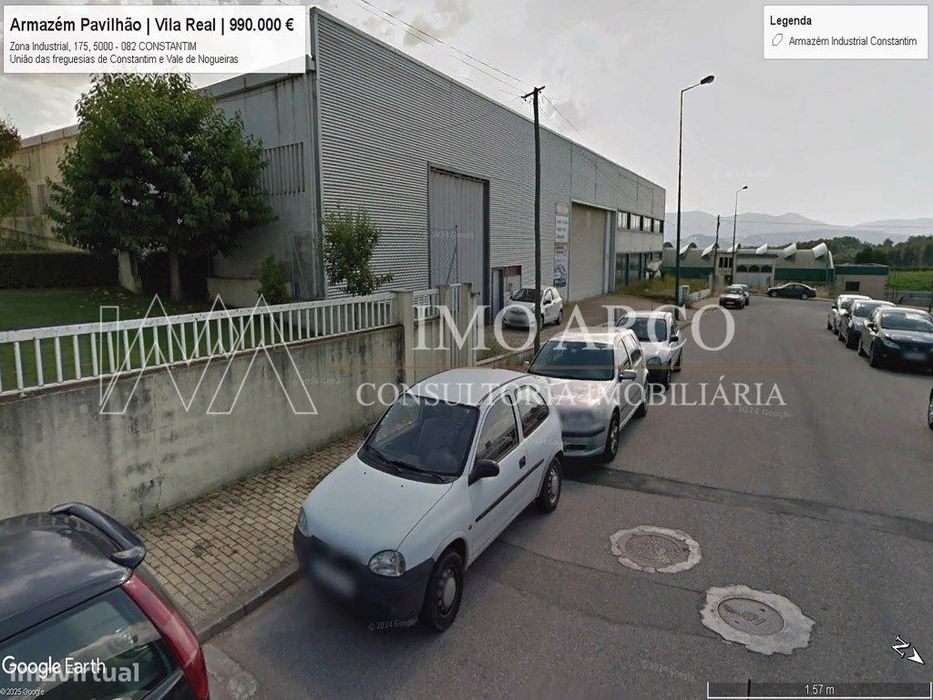 Armazém de 2 pisos, em Vila Real