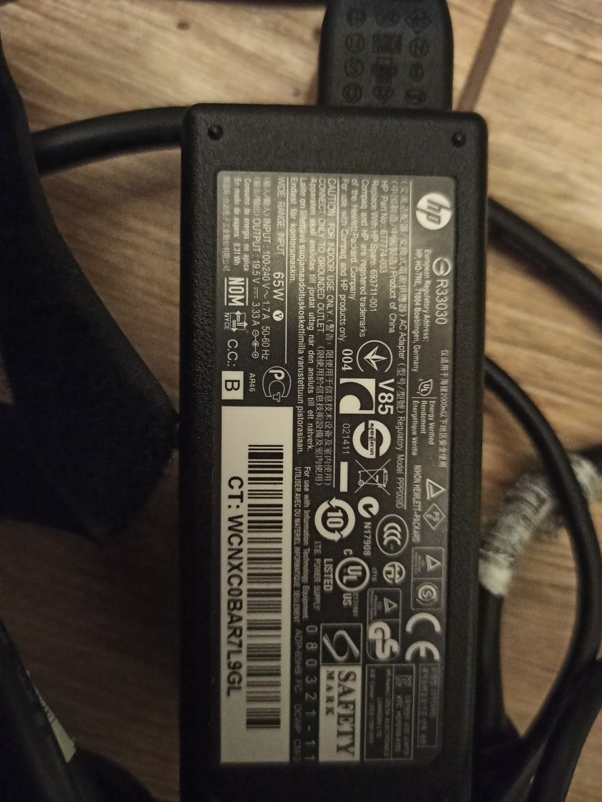 Ładowarki laptopy HP dell