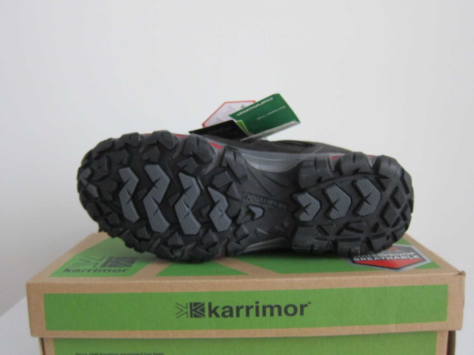 Мужские ботинки замшa Karrimor, водонепроницаемые, трекинговая подошва