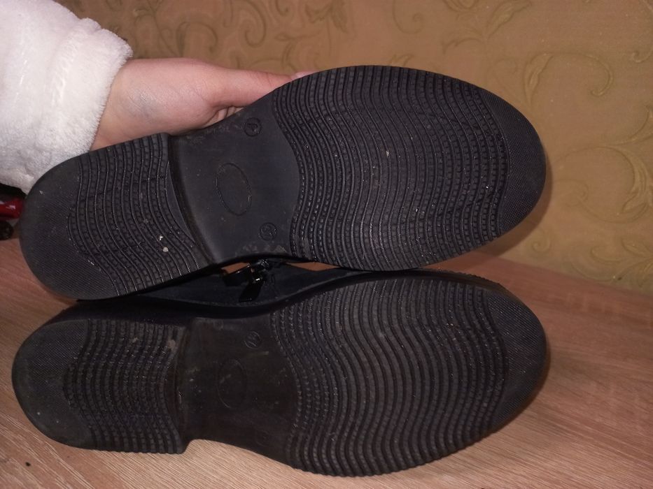 Ботинки натуральна замша