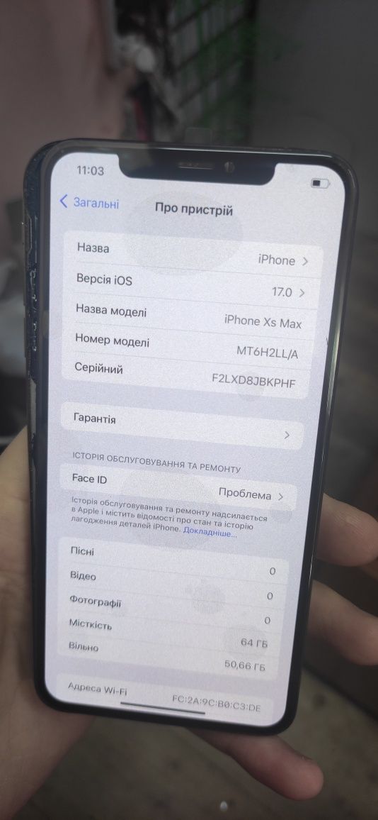 Дисплей IPhone Xs Max GX Oled