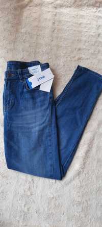 Nowe z metkami spodnie jeansowe Reserved 158 cm