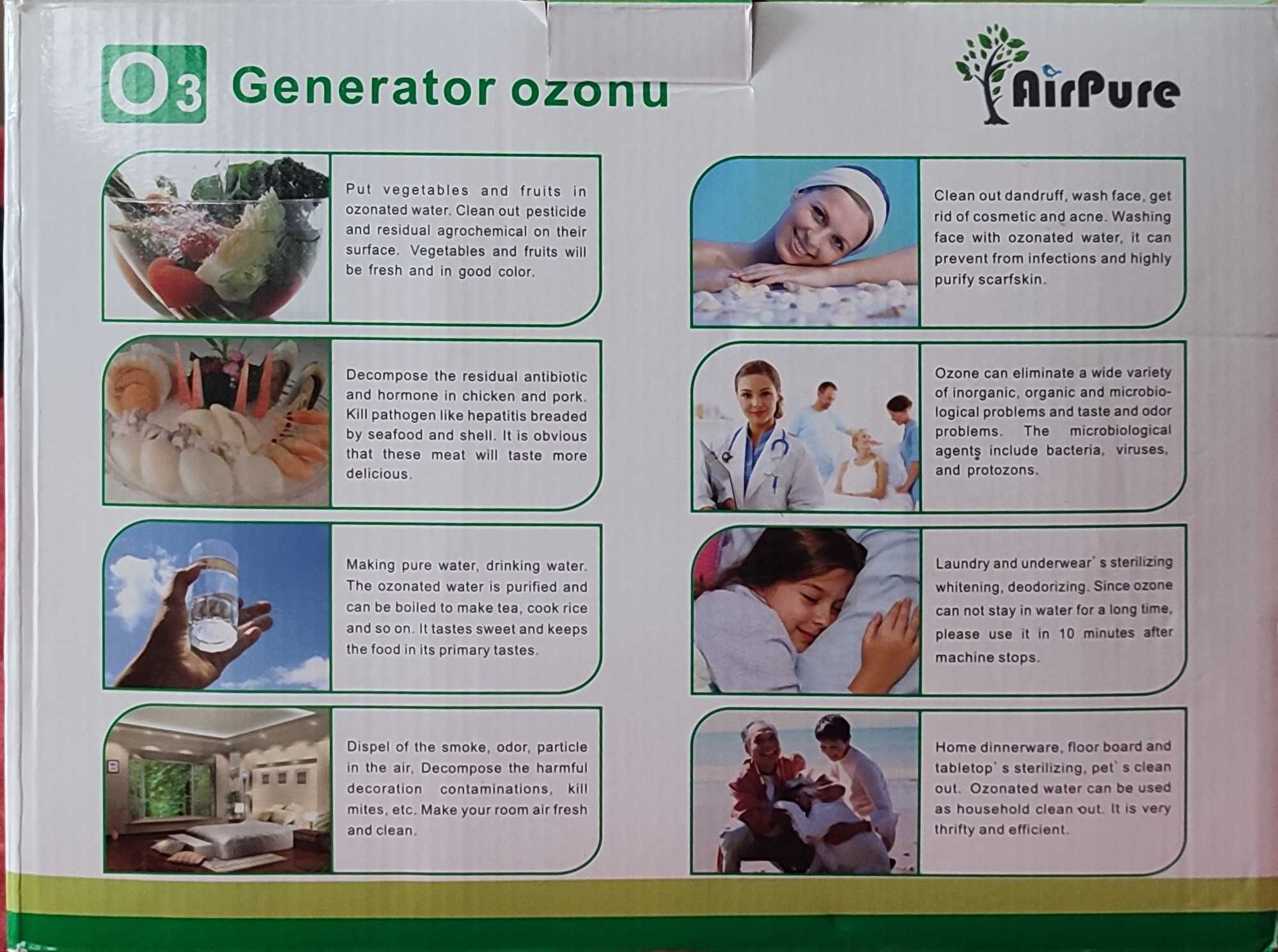 Generator OZONU Kwarcowy AirPure