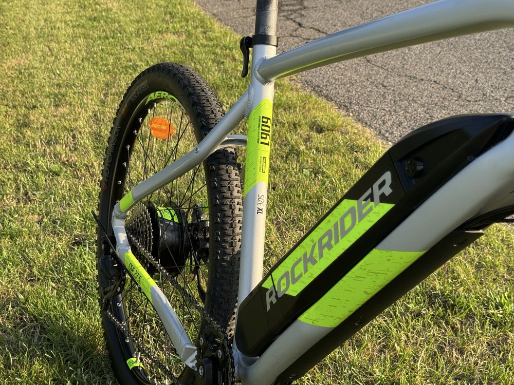 Nowy? 400km przebieg! Rower elektryczny rockrider est-500 v2