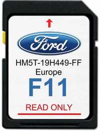 Cartão GPS para FORD (Europa 2023 SYNC2 F11) última atualização
