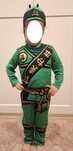 Strój Kostium Przebranie Lego Ninjago Lloyed 104 H&M Ninja maska