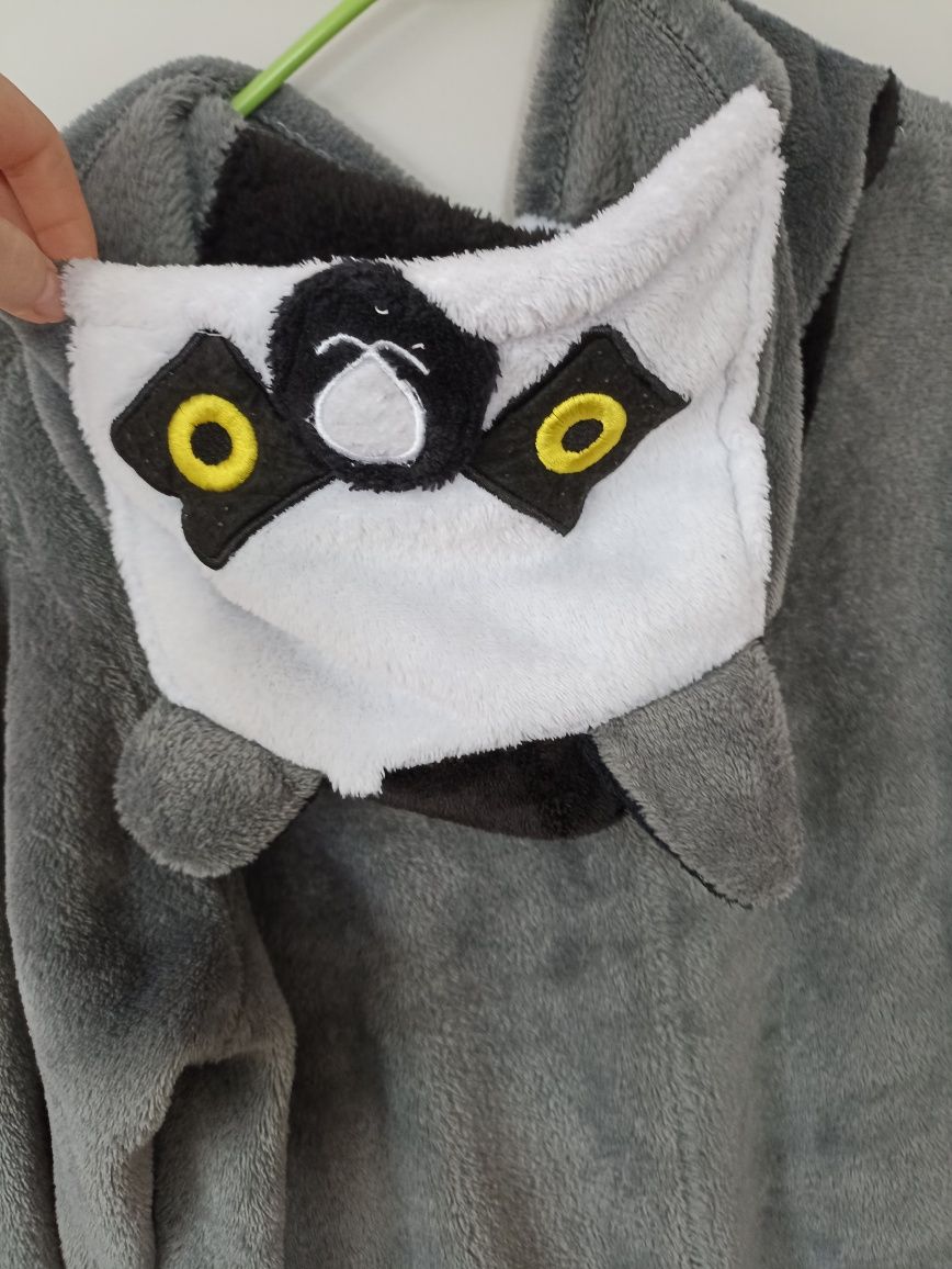 Piżama onesie lemur