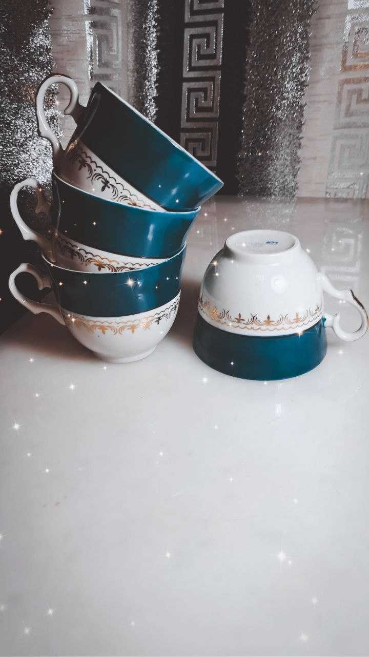чашки с чайного сервиза Барановка Барановский фз