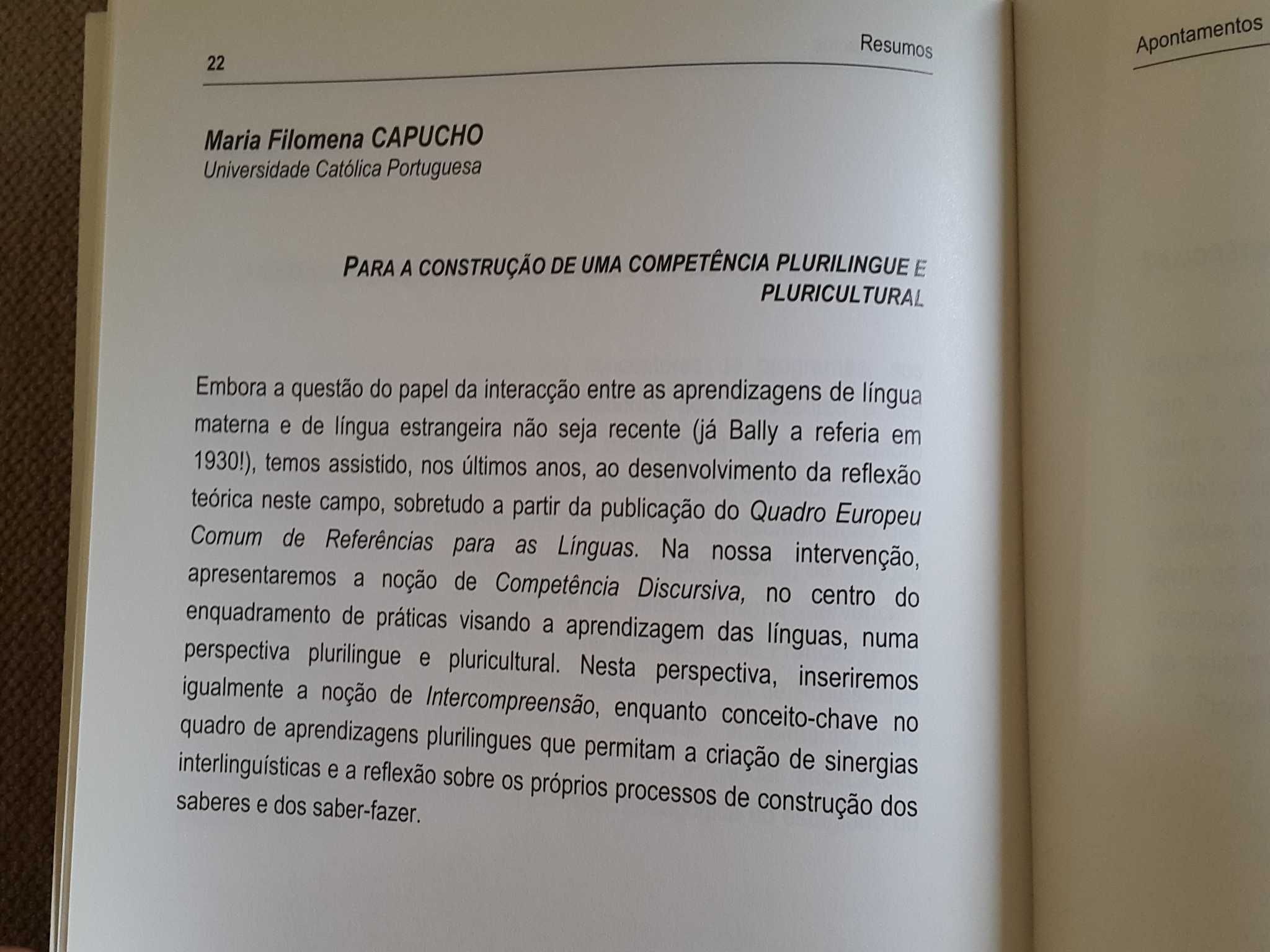 Colóquio de Didáctica das Línguas-Culturas (2006)