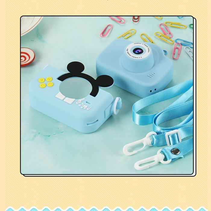 Aparat Fotograficzny, Kamera Dla Dzieci C13 Mouse Niebieski