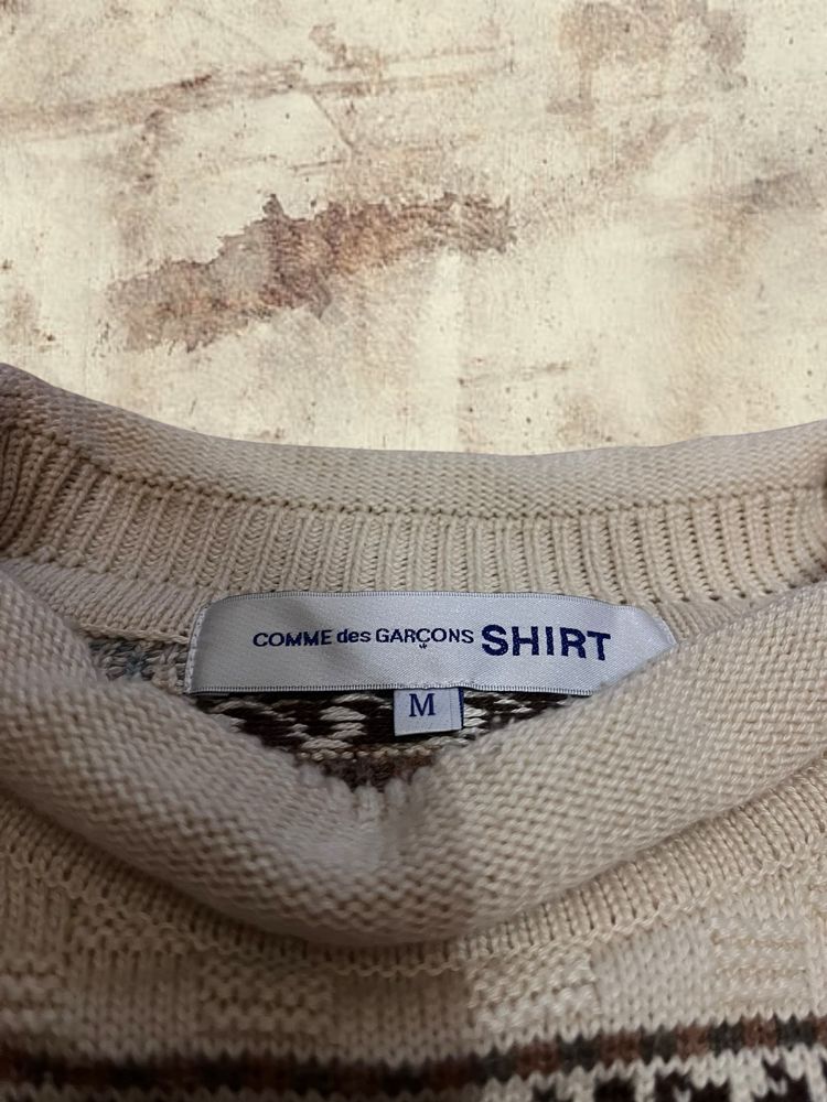 удлиненый свитер Comme des Garcosn