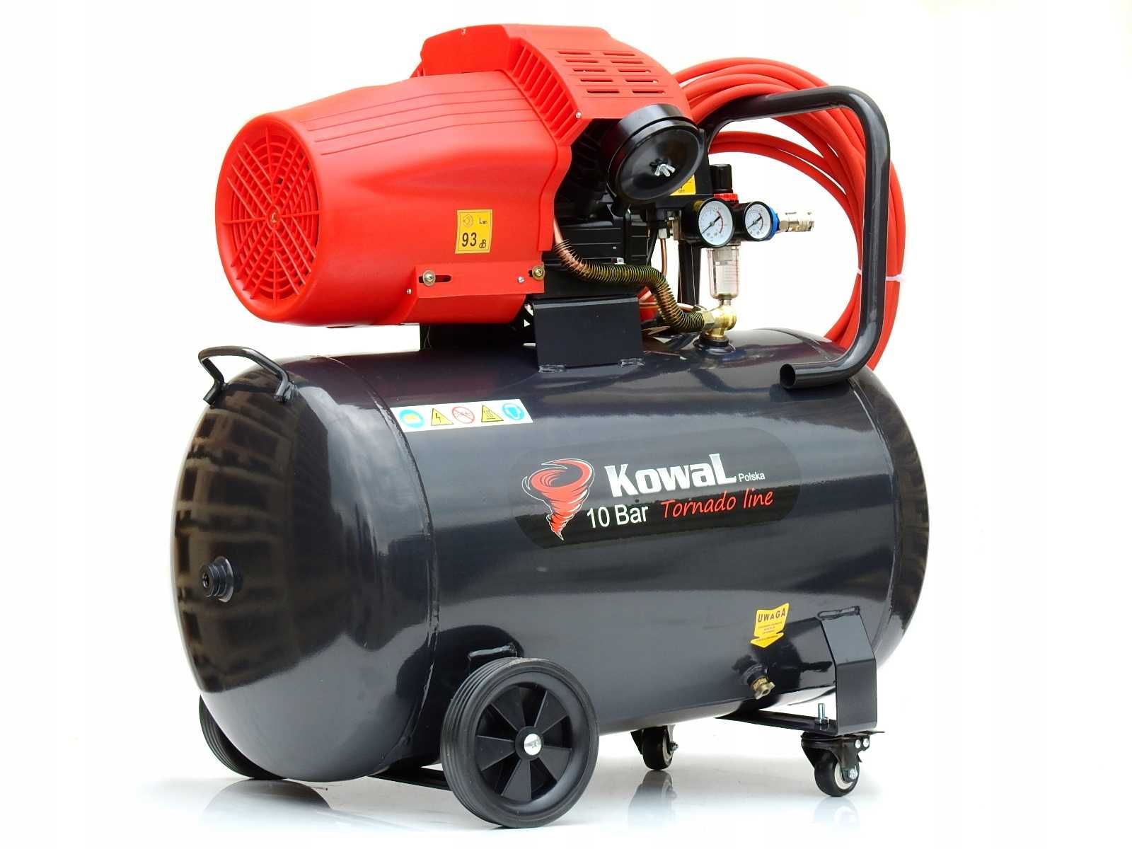 12 Bar KOMPRESOR k7 100L olejowy tłokowy sprężarka pompa powietrza