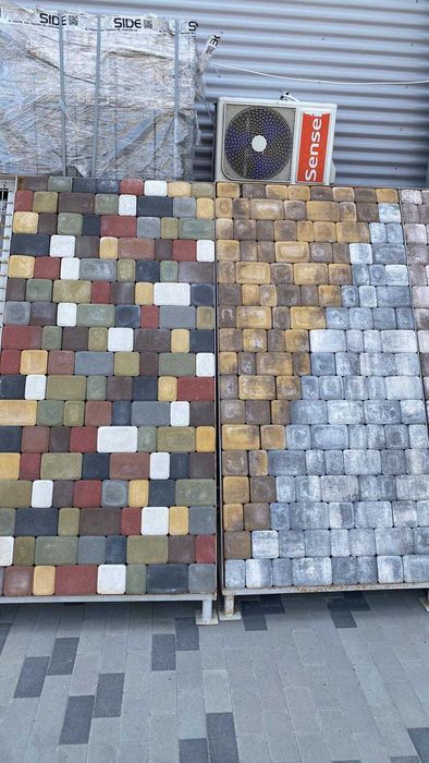 Плитка тротуарна сухопресована та вібролита, бетонний декор, тощо