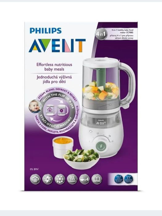 Blender kielichowy Philips Avent SCF885/01 400 W biały