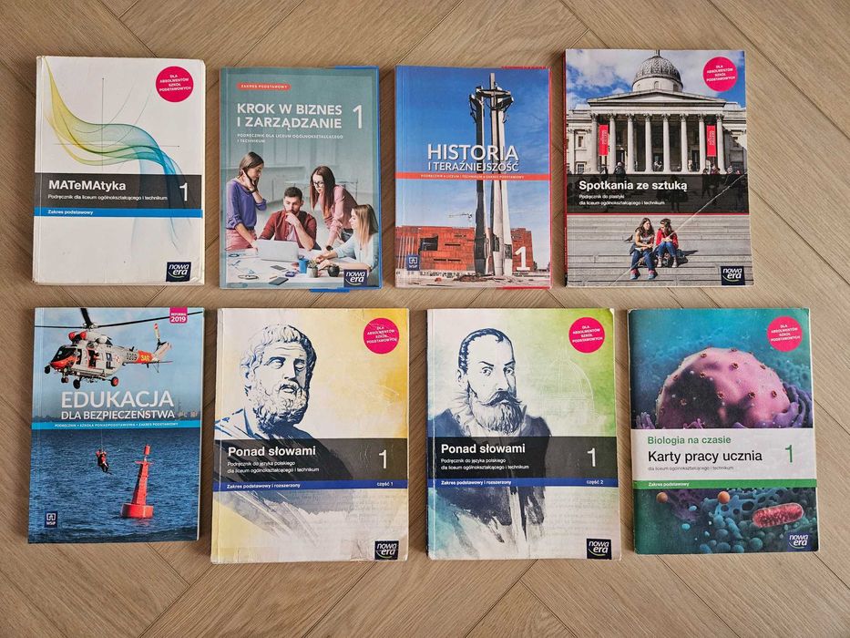 Podręczniki do liceum i technikum klasa 1 GRATIS karty pracy z Biologi