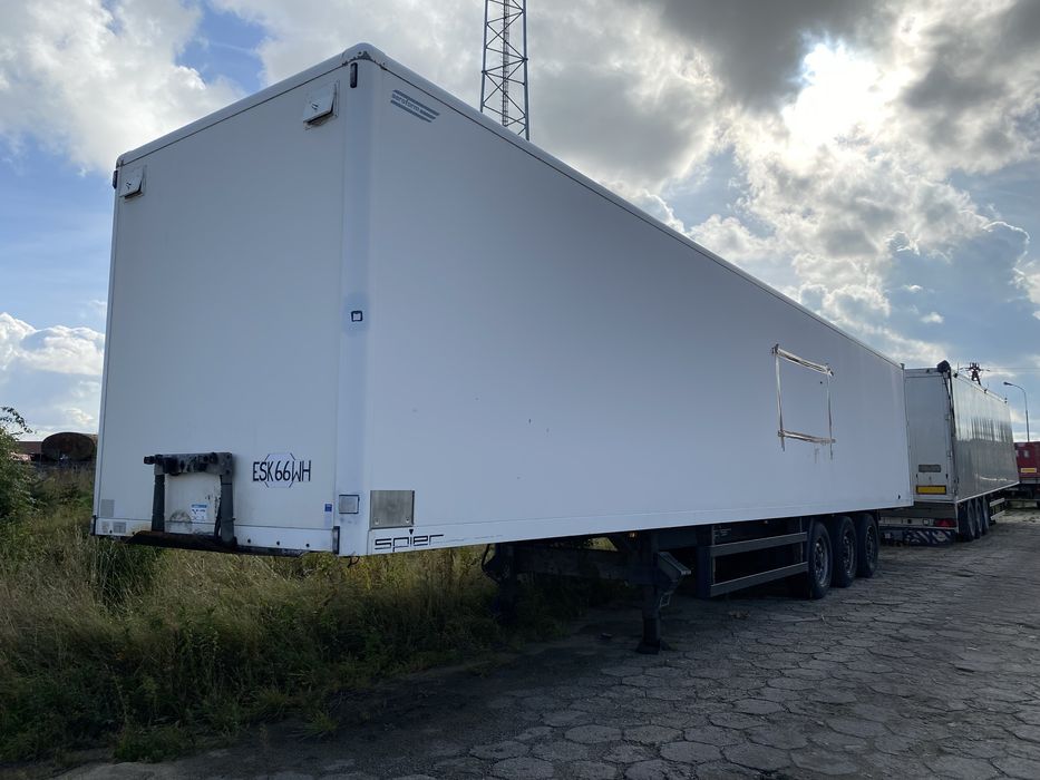 Cała naczepa SPIER 2010 lub sam kontener możliwa zamiana