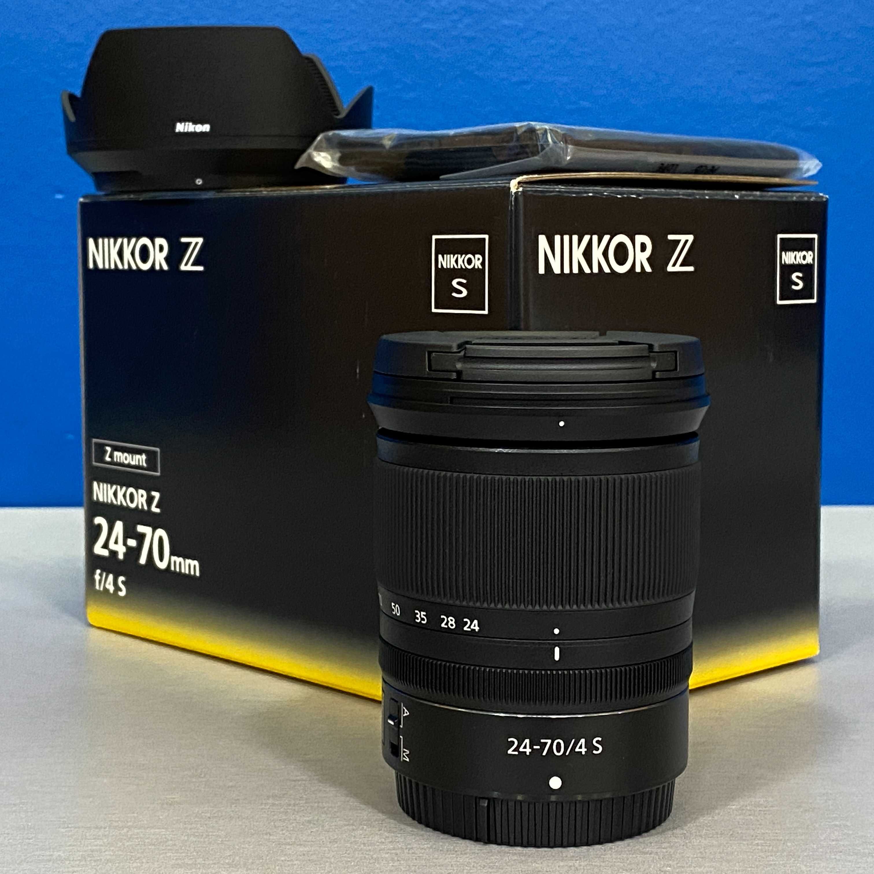 Nikon Nikkor Z 24-70mm f/4 S (NOVA - 3 ANOS DE GARANTIA)