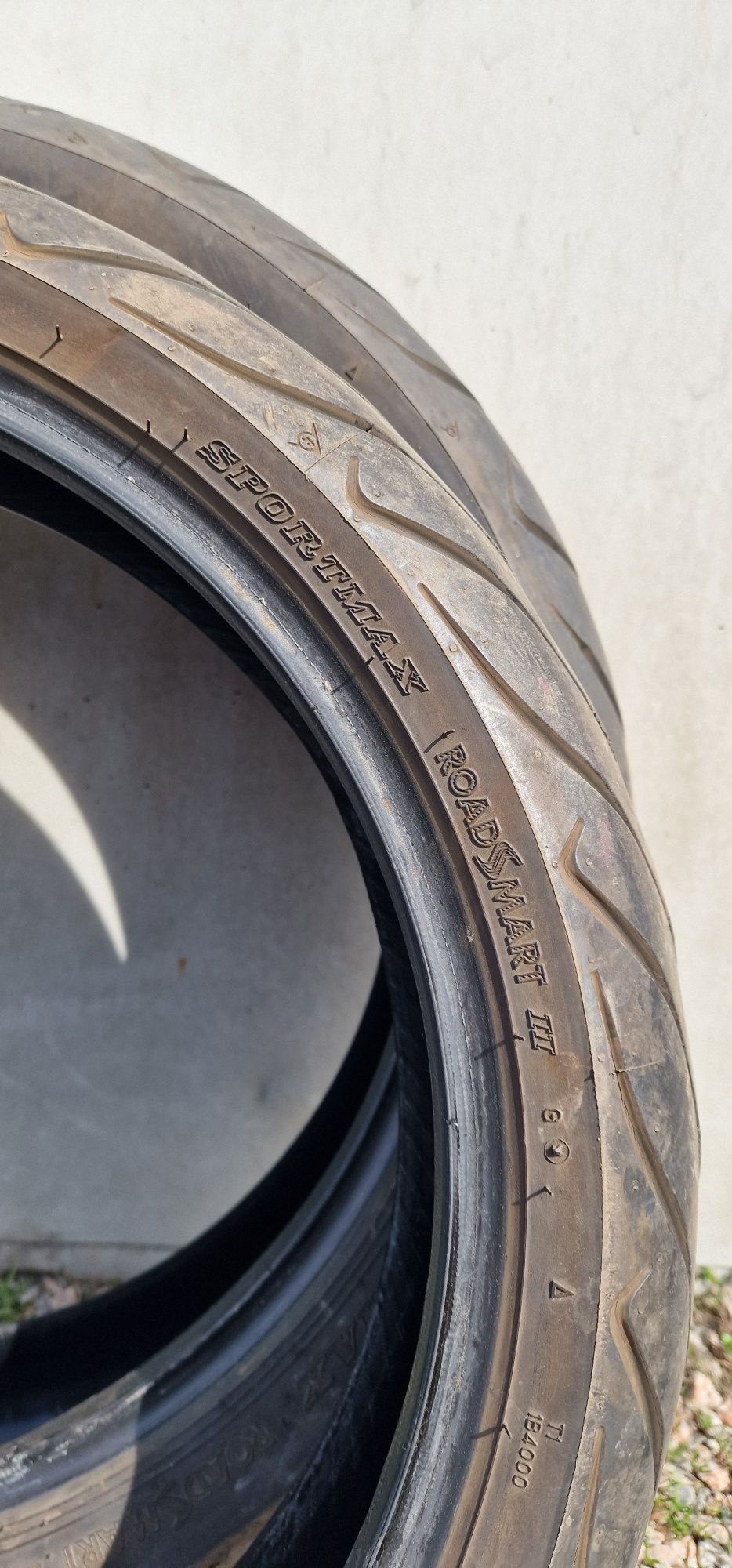 Шини комплект Dunlop Sportmax  160/60R17 та 120/70R17