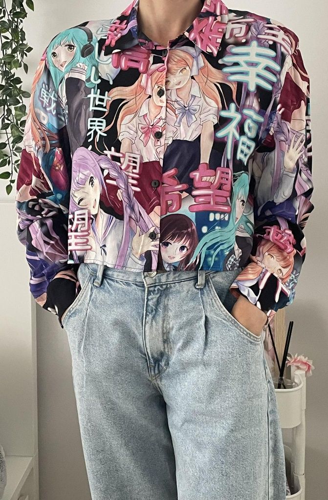 Koszula damska anime