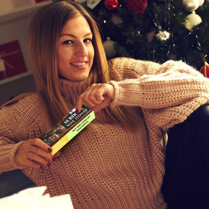 Silikonowe Korki do Wina SURDOCA na prezent Walentynki  s432