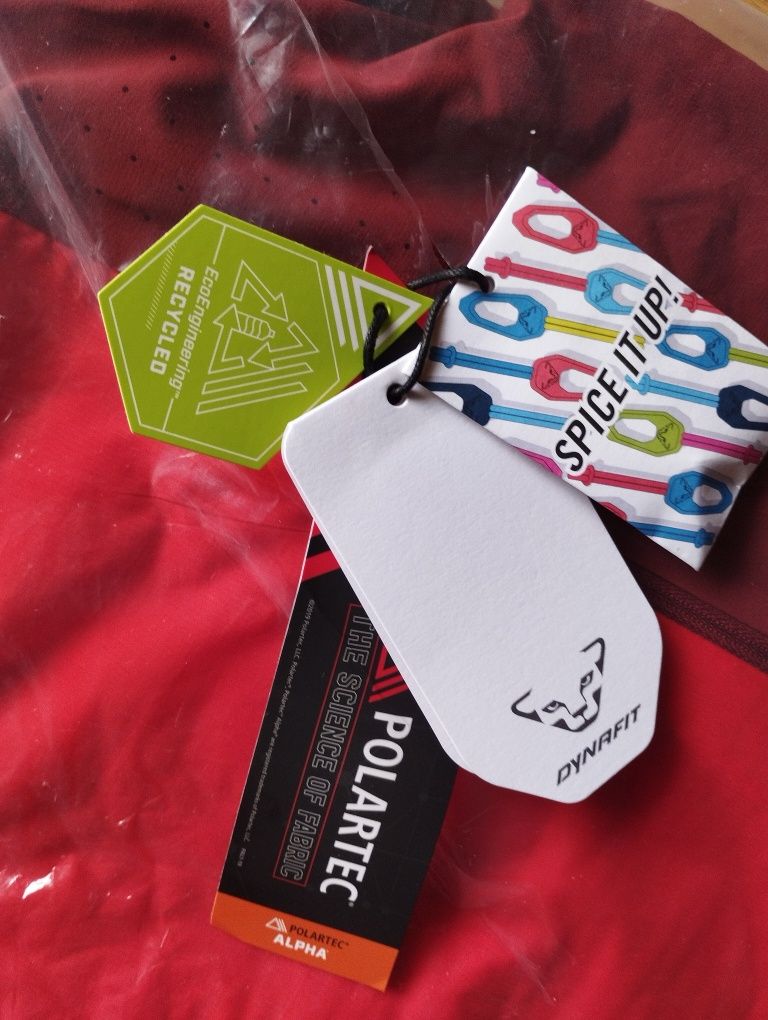 DYNAFIT Traverse Alpha Hooded, Red, XL męska,nowa