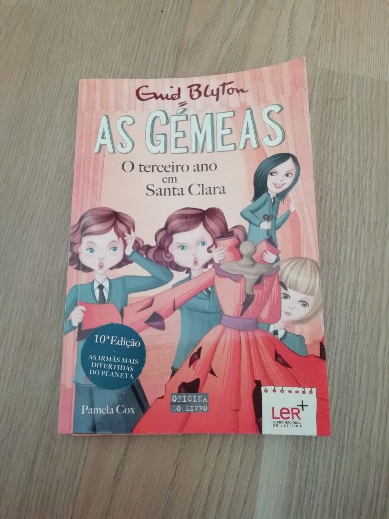 Livro As gémeas - O terceiro ano em Santa Clara