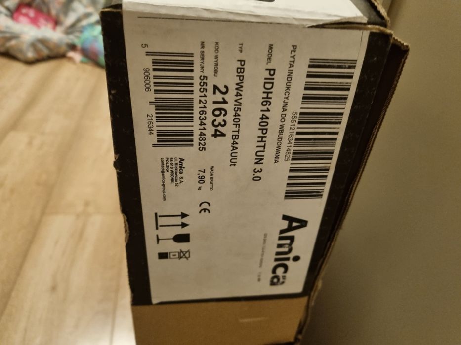 Płyta indukcyjna amica nowa