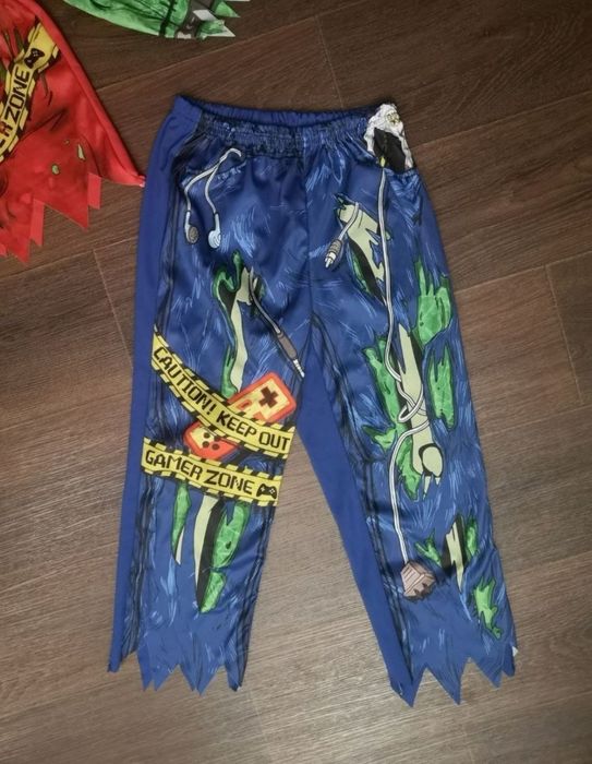 Карнавал костюм скелет зомбі ігроман 5 6 років 110-116 зріст хеловін