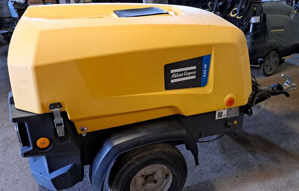 Kompresor sprężarka ATLAS COPCO XAS 48 KD 2018r.  zarejestrowany PL