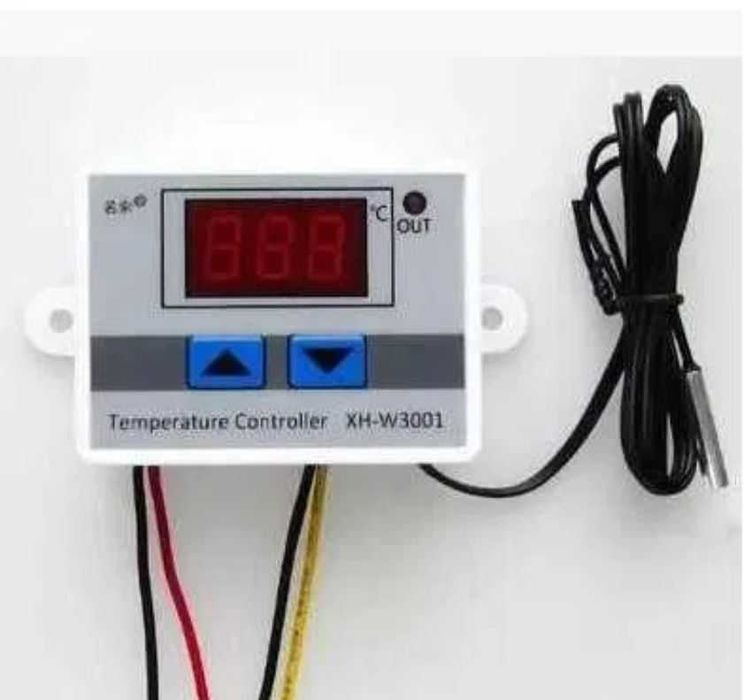 Sterownik, termostat - regulator temperatury do terrarium wylęgarni
