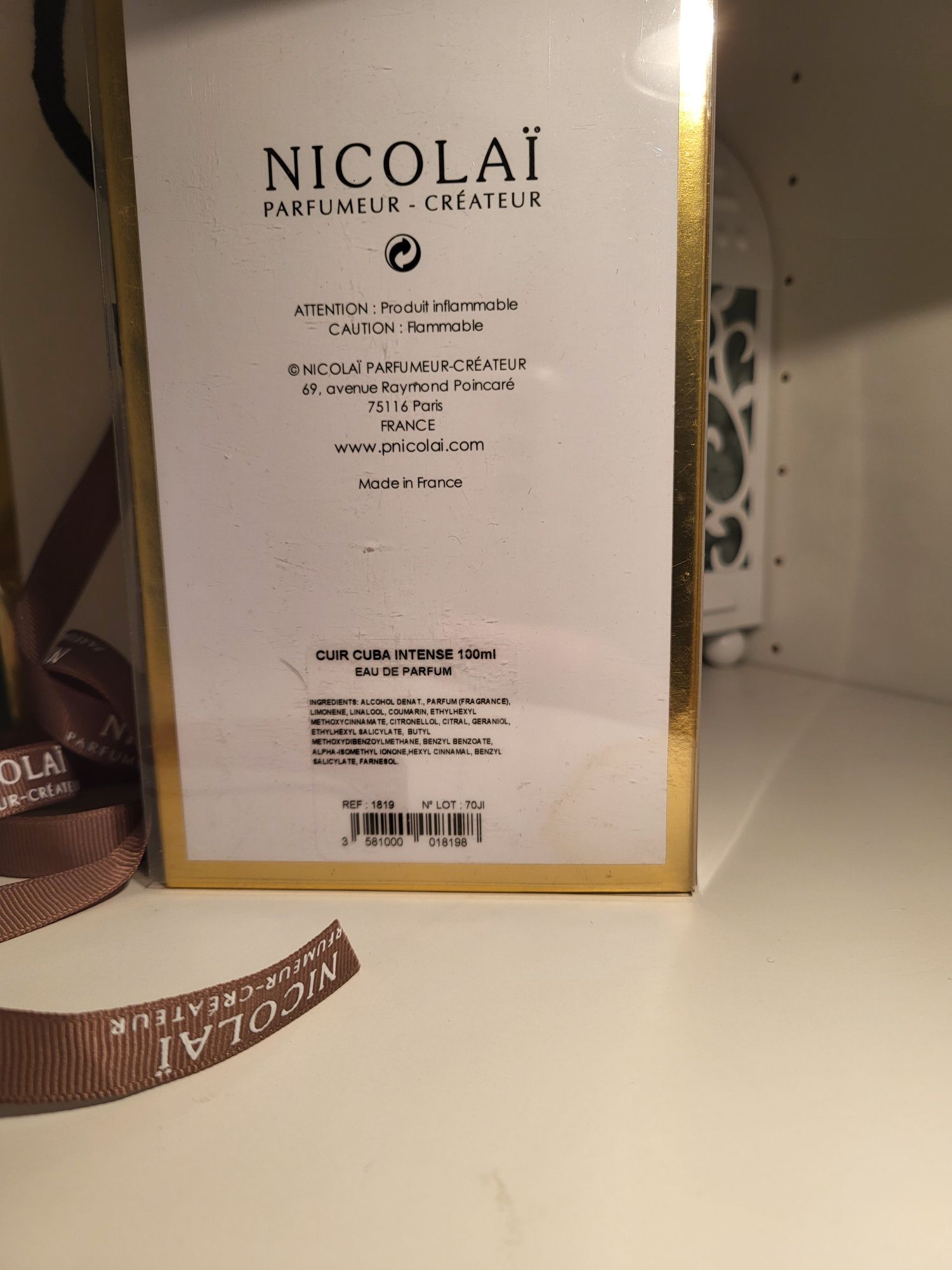 Nicolai Cuir Cuba 100 ml.
