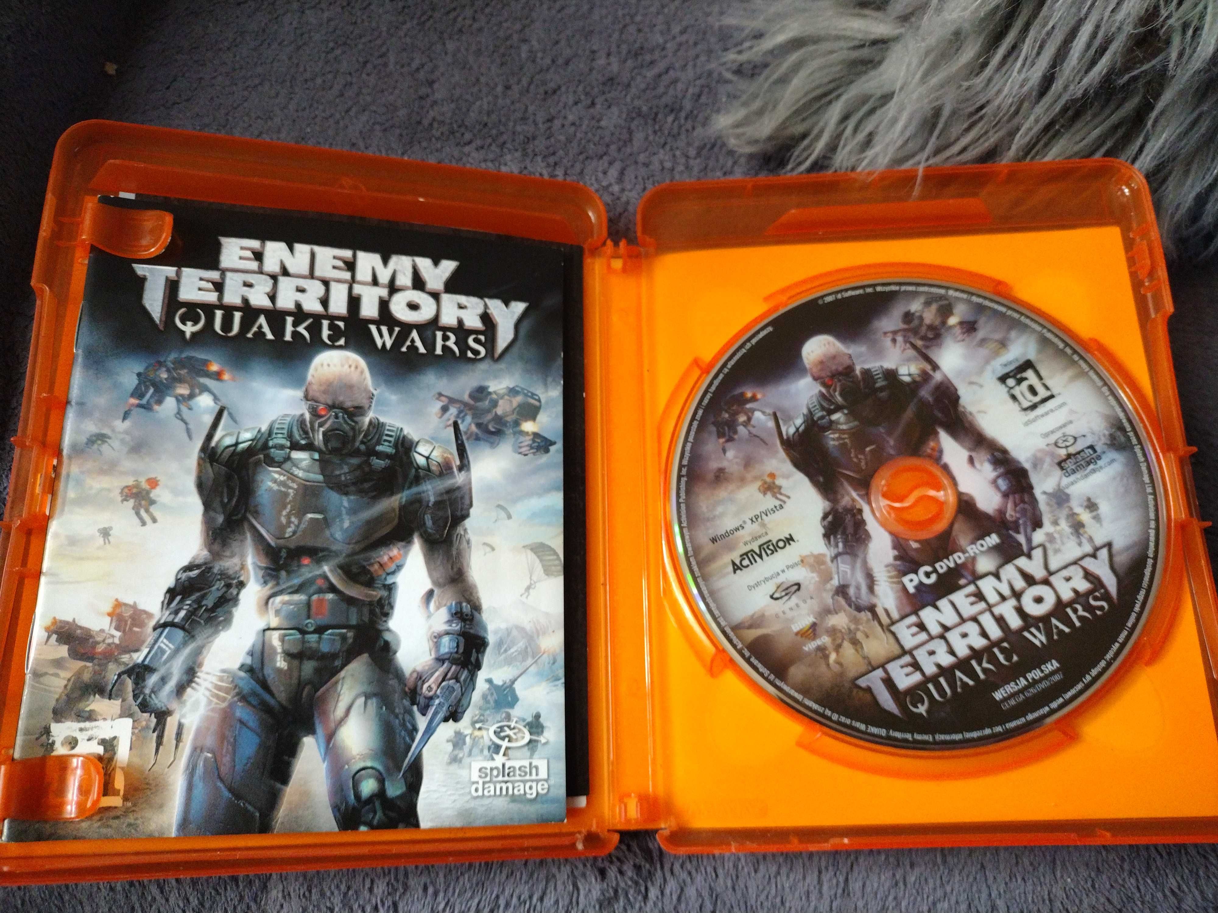 Gra na PC Dvd Rom Enemy Territory Quake Wars
