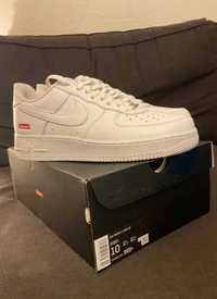 Nike Air Force 1 Low Supreme White 44