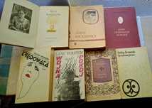 Zestaw 7 książek - Literatura, Wiersze