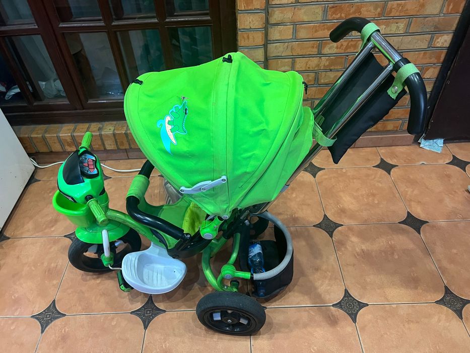 Велосипед коляска дитяча