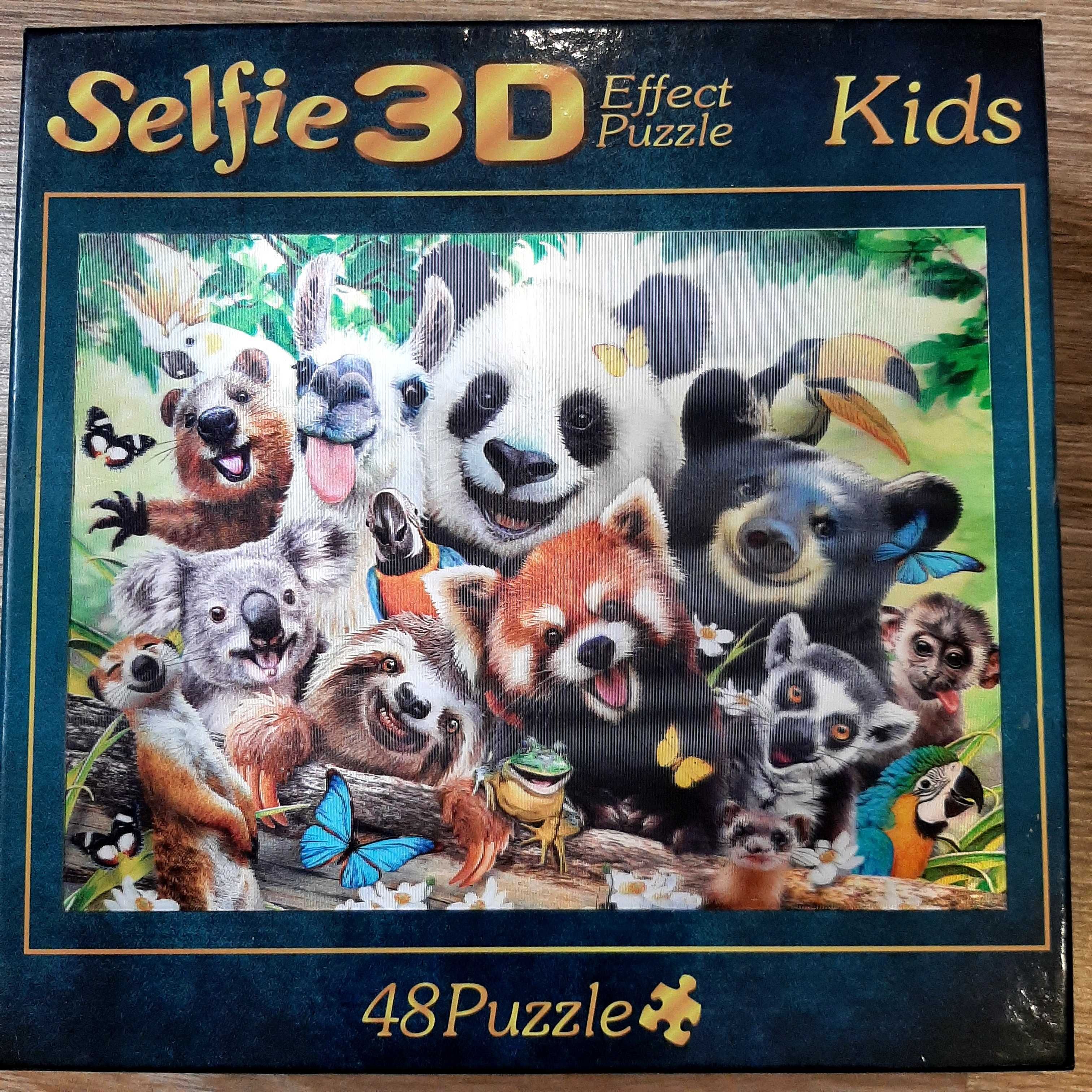 3D пазли Selfie   48 puzzle