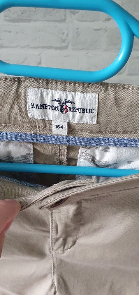 Крутые брюки-чиносы Next, Hampton Republic 13-14л., одеты 1 раз