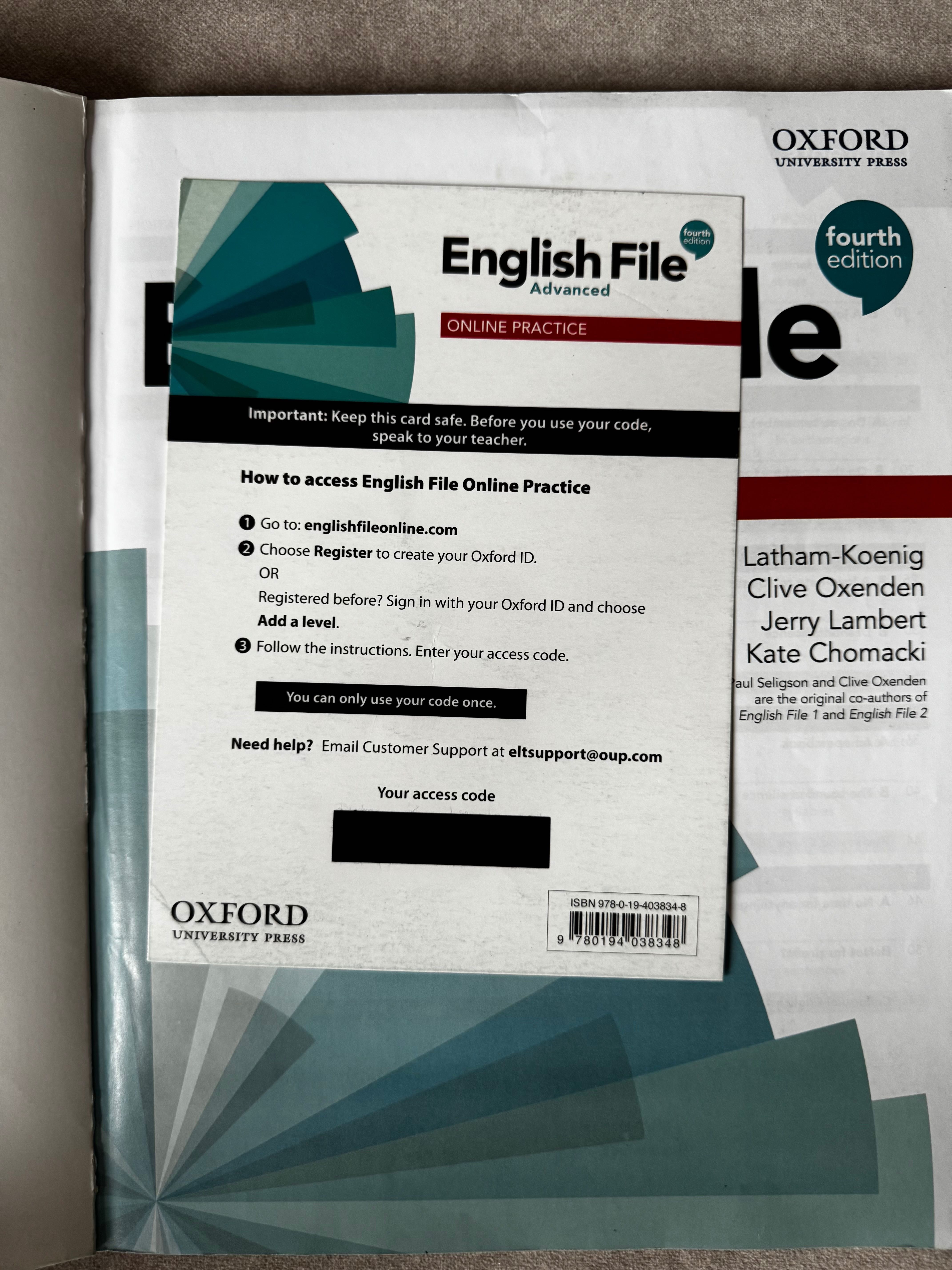 English File 4th Edition Advanced. Podręcznik + nieużywane ćwiczenia