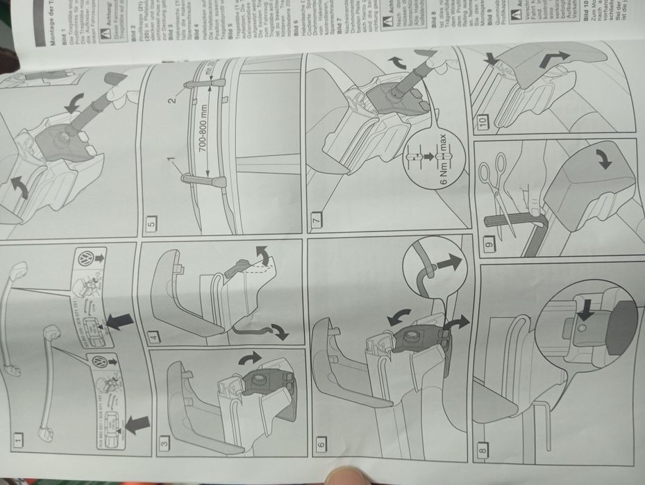 Bagażnik dachowy VW passat